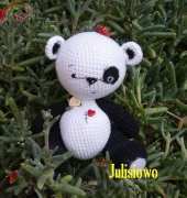 Julisiowo - Julio Toys - Monika Miszczuk - Crochet Teddy Bear Panda
