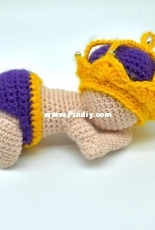 Hugles - Iryna Tyler - Sleeping Baby Doll Queens Crown