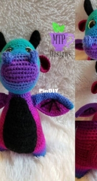 MTP Designs - Madd Tea Party Boutique - Lizzie Livett-Buchanan - Wyley the Wyvern