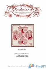 Broderie.net - Jean-Louis Grandsire BNV211 - Trèfle à quatre feuilles