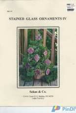 Sekas & Co. - S&C 67  Stained Glass Ornaments IV
