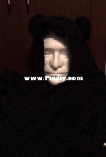 black bear scarf