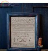 Country Rustic Primitives CR-183 Susannah Critchell sampler