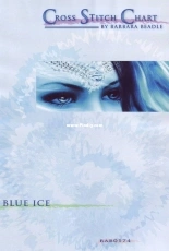 Cross Stitch Chart BAB0174 Blue Ice - Barbara Beadle