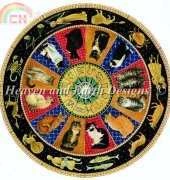 HAED LAI 115 zodiac circle by Lesley Anne Ivory