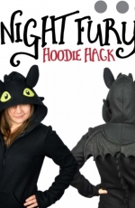 Night Fury Hoodie Hack by Choly Knight - Sew Desu Ne? -  Free