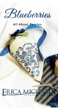 Erica Michaels Needleart Designs - Blueberries