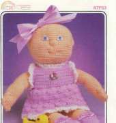 Annies - Dorothy Frenzel - Bitty Babys Frilly Sundress