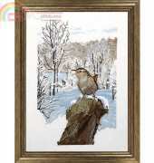 Permin of Copenhagen - 70-6112 - Wren In Winter