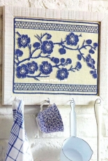Rhapsody in Blue by Jan Constantine from Cross Stitcher UK 265 XSD