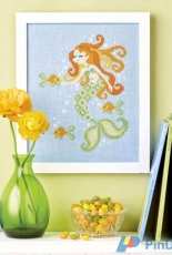 Mermaid Magic by Durene Jones from Cross Stitcher UK 295