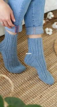 Rain streams socks by Zyaparova Masha - Russian - Free
