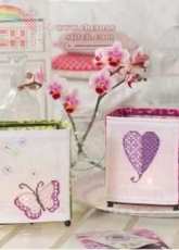 Coats Craft-Blackwork Butterfly Heart-Free Pattern