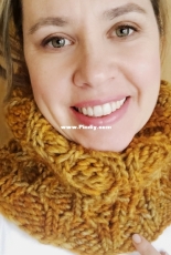 Lattice Cowl by Teodora Agboola-Free
