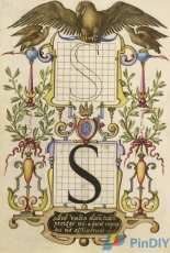 Odds & Ins Online - Calligraphic S Bocskay Hoefnaegel