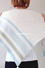 Ned and Mimi - Sarah Ruane - Forget Me Not Shawl