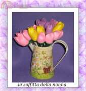 Felt tulips