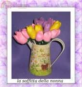 Felt tulips