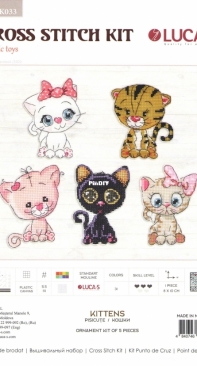 Luca-s JK033 - Kittens ornaments