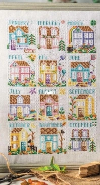 Stitch the Seasons by Shannon Wasilieff from Cross Stitch Collection 270 PCS