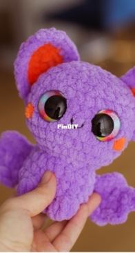 Magic filament - Lysenko Crochet - Tatiana / Tatyana Lysenko - Cutie Bat