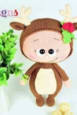 Havva Designs- Havva Unlu- Bonnie With Reindeer Costume