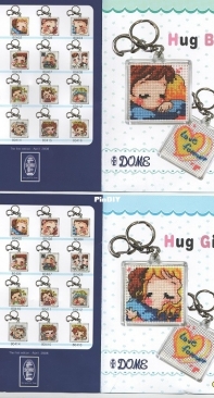 Dome - Key Fob - 80401 Hug Boy And 80402 Hug Girl
