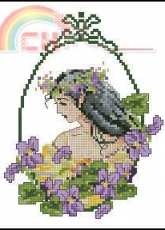 Passione Ricamo DL07 Violet Fae  xsd/pat