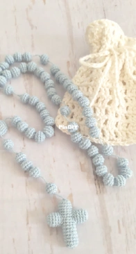 Fulo crocheteria - Deise Diniz - Rosary - Terço - Portuguese