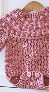 Mon Petit Violon - Vita Apala - Raspberry Romper