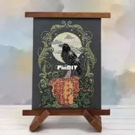 Counting Puddles  - Ravens Harvest Moon by Lindsey Whitney