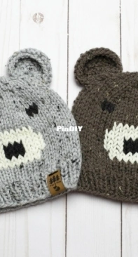 Fox & Pine Stitches-Bear Ears & Face Hat by Tara Marie-Free Version