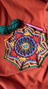 Persian tile in progress!