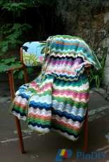Nicola Schenk - My ripple Blanket - English and German - Free