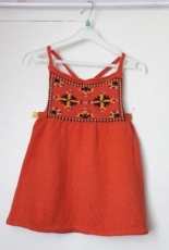 orange dress