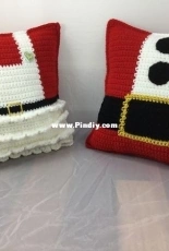 Lisa Kingsley Designs - Lisa Kingsley - Mr and Mrs Claus Pillows