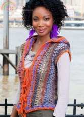 Double Stitch Twins - Erika and Monika Simmons - LW2876 Best in Hoodie Vest - Free