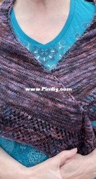 Teewinot Shawl by Sarah Kain-Free