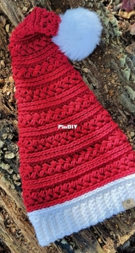 Coffeehouse Santa Hat - Nicole J. Berzins - FromNicolesCreations - English