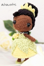 Chiacrafts - Chiara Cremon - Tiana from The Princess and the Frog - Free