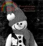 Crochet Village Designs CV009 Ill Be Back Again Someday Sitting Snowman by Donna Harelik 2007