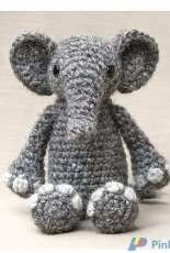 Sons Popkes - Sonja van der Wijk - Ollie Crochet Elephant Pattern