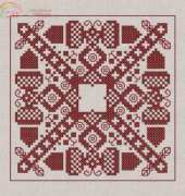 Modern Folk - The Acorn Biscornu