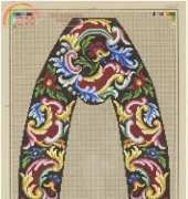 Berlin Woolwork 4002 - Slippers retro