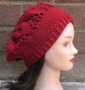 Alyse Crochet - Justine Walley- Sylvia Spiral Beret