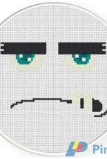 Daily Cross Stitch - Mad Guy