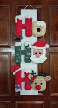 Garland HO HO HO