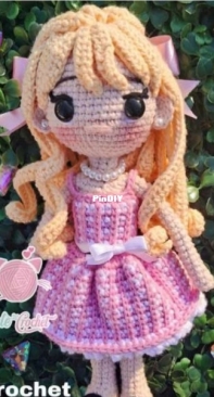 Male Crochet - Barbie Dress - Barbie Vestido - Spanish