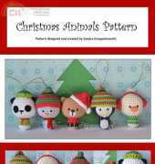 Es un Mundo Amigurumi - Sandra Droppelmann - Christmas Animals  Pattern