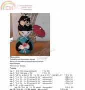 Crafts by AP - Armina Parnagian - Mini Geisha - Russian - Translated